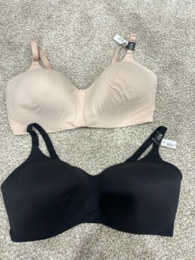 torrid Convertible Seamless Bras - Black & Nude